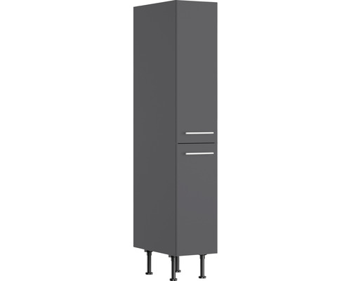 Optifit Apothekerskast Ingvar420 BxDxH 30x58,4x176,6 cm antraciet mat gedemonteerd