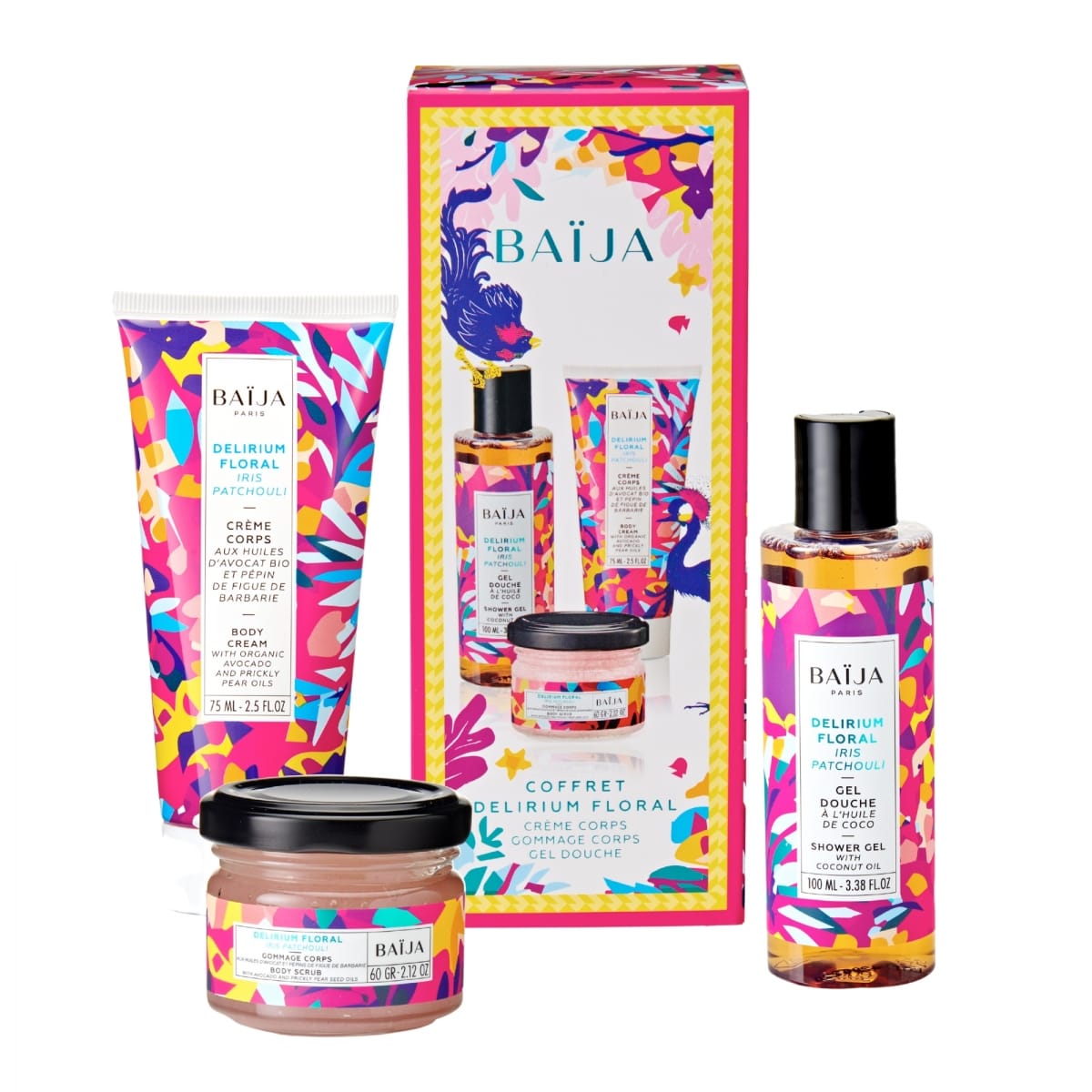 Baija Delirium Floral Coffret Soin Corps Parfumé Happy Spa@Home