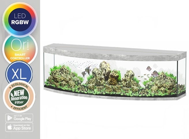 Aquarium Sublime Horizon 200cm Ultra RGBW Biobox