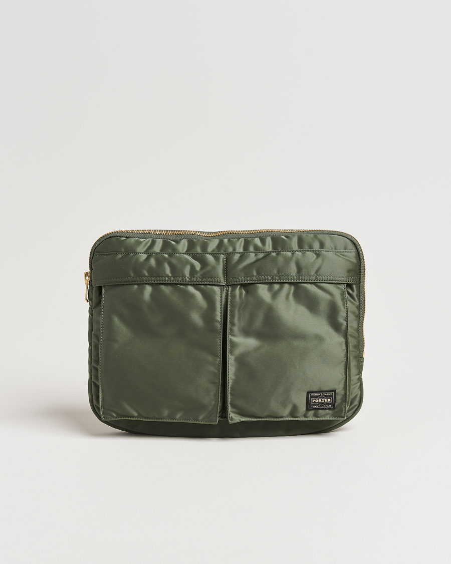 Porter-Yoshida & Co. Tanker Document Case Sage Green