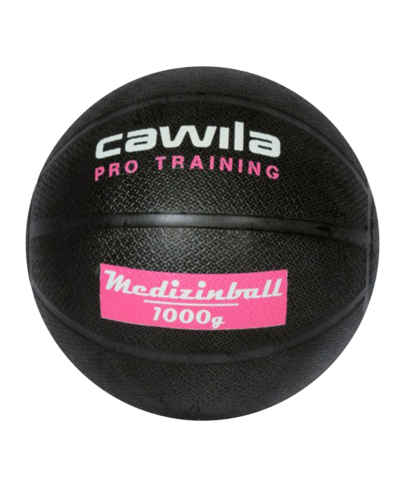 Cawila Medizinball PRO Training 1,0 Kg Schwarz