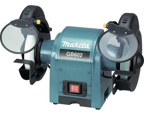 Makita GB602 dubbele slijpmachine inclusief slijpschijven