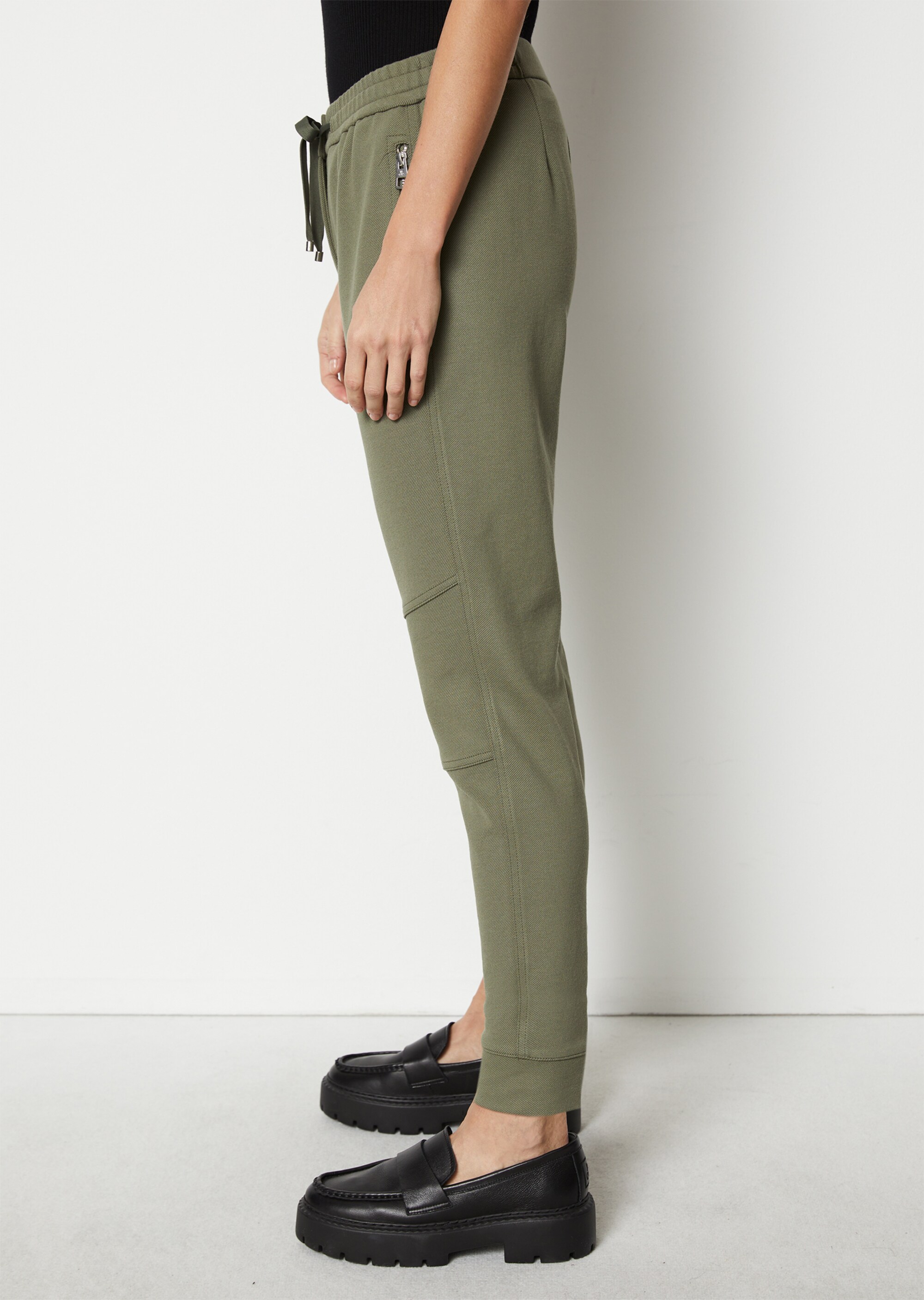 Trackpants Modell LONTTA aus Cavalry-Twill