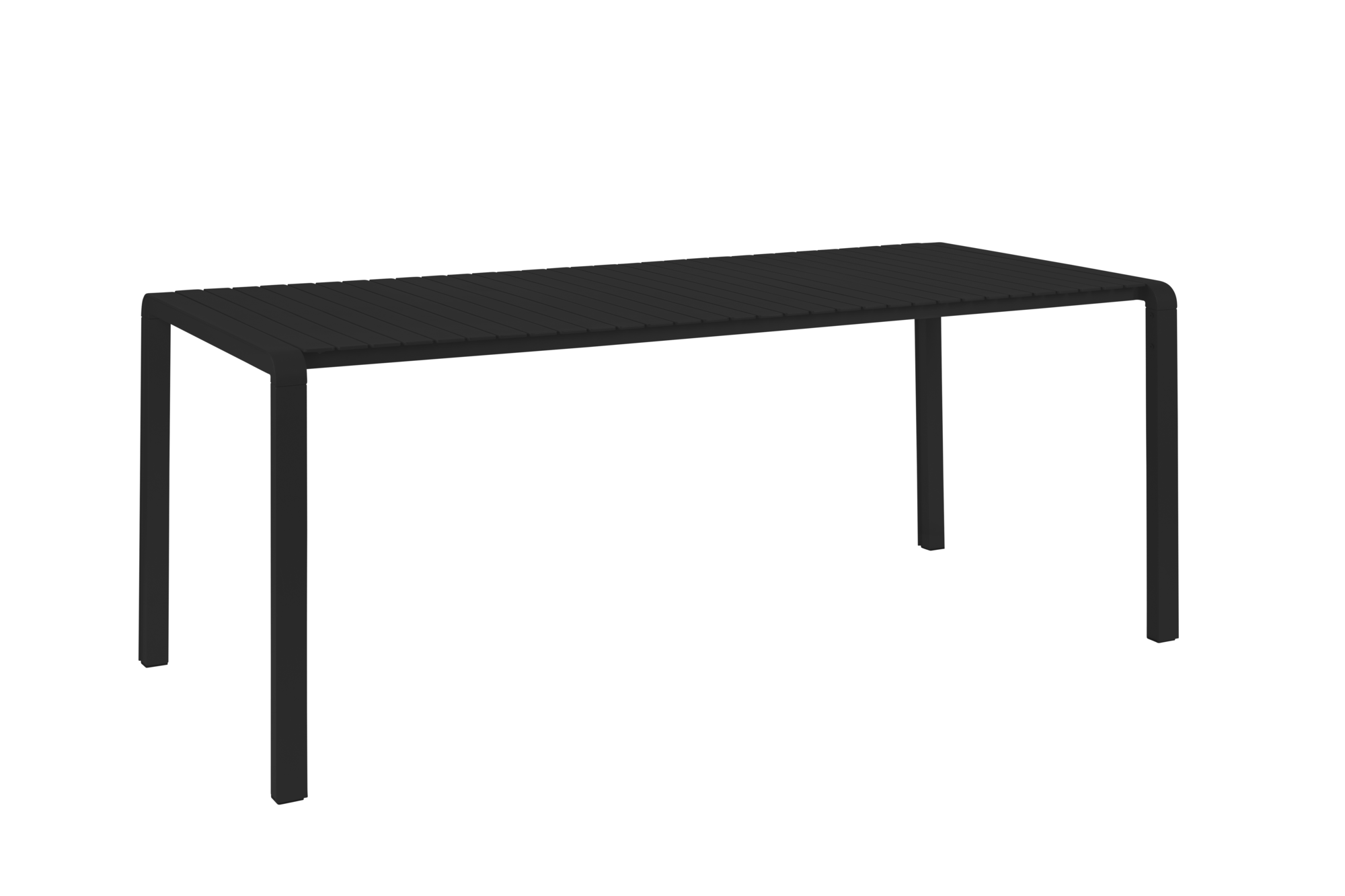 Zuiver tuintafel Vondel Zwart 214 cm
