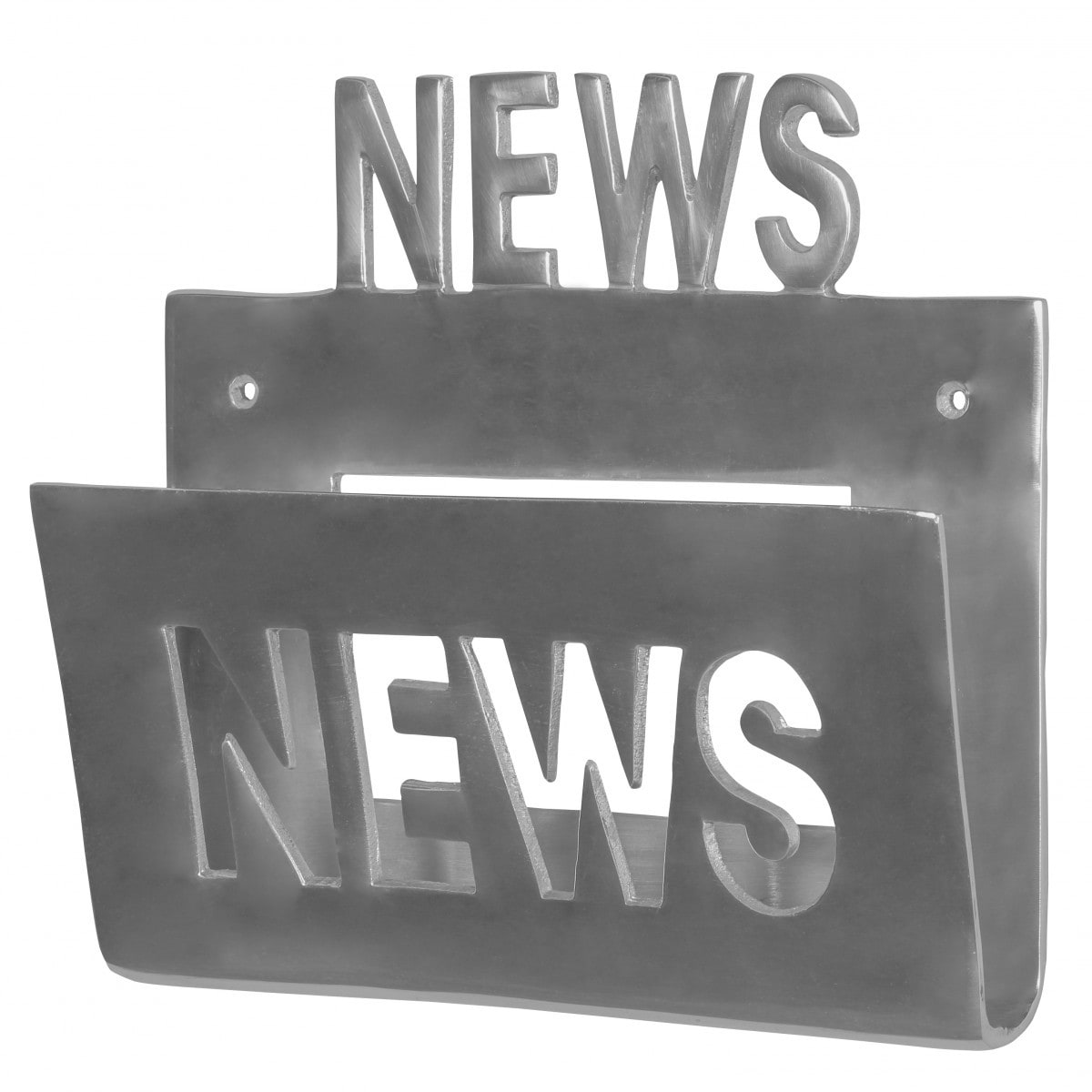 Zeitungsständer Wand Zeitungshalter Zeitschriftenhalter Alu-minium hängend