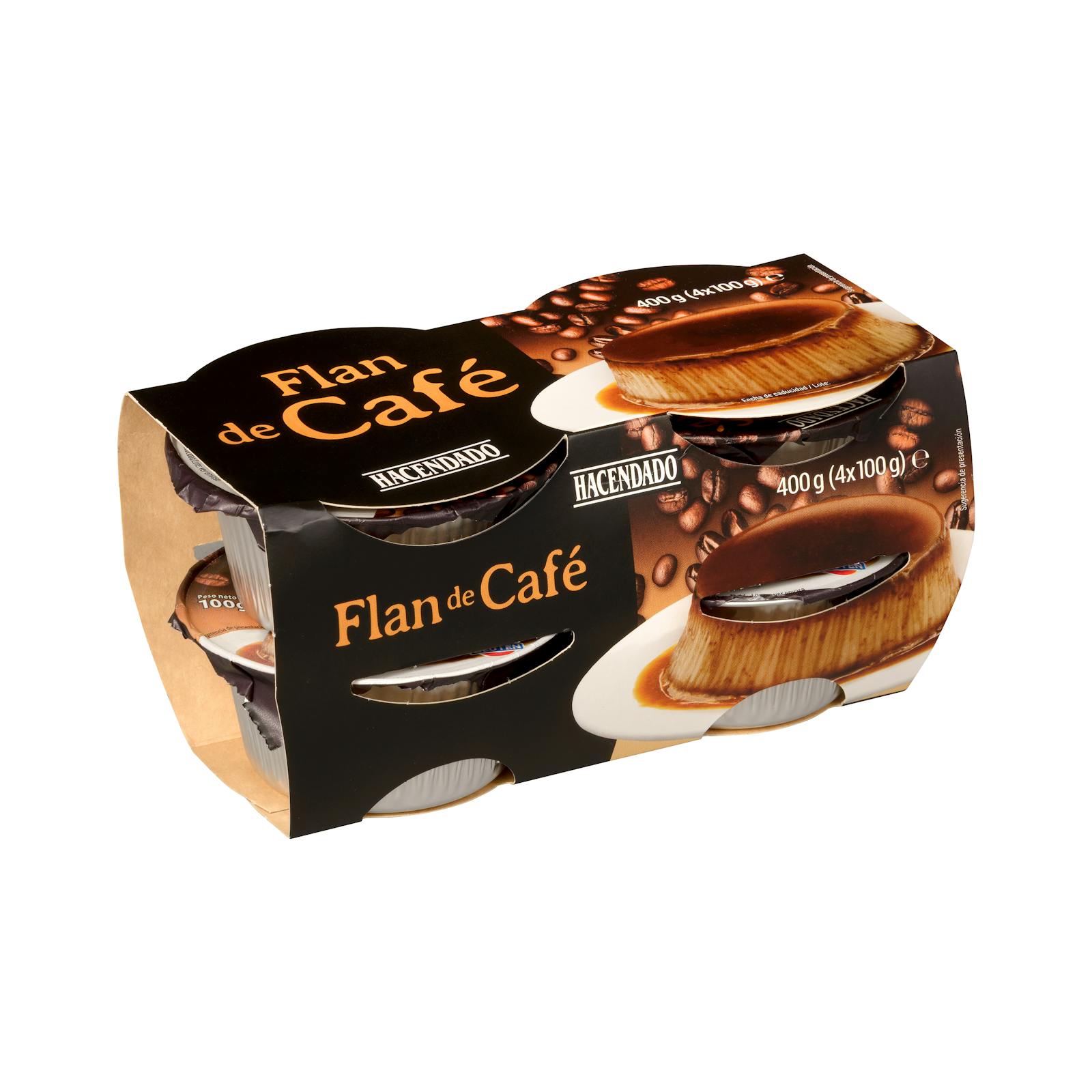 Flan au café Hacendado