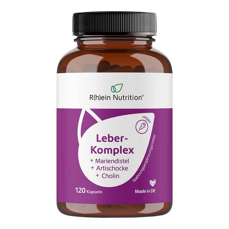 Leber-Komplex Mariendistel + Artischocke + Cholin Kapseln , 120 St