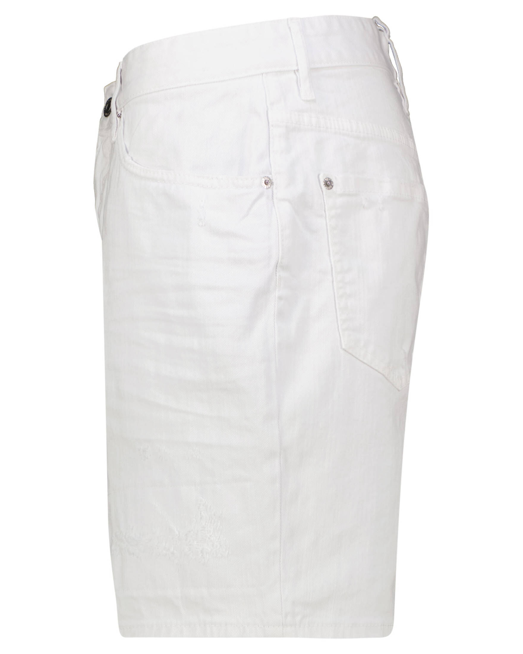Dsquared2| Herren Jeanshorts WHITE BULL MARINE SHORTS Slim Fit