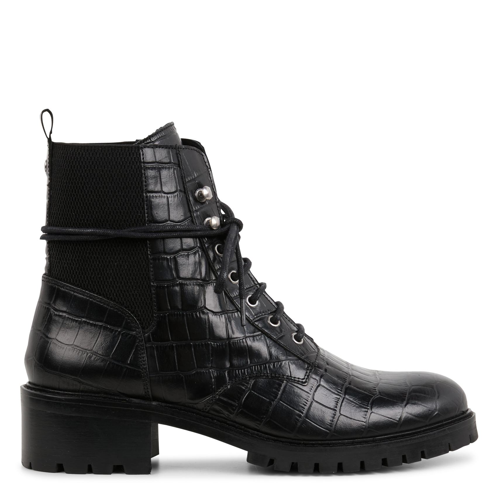AZELIE - Boots en cuir | Noir