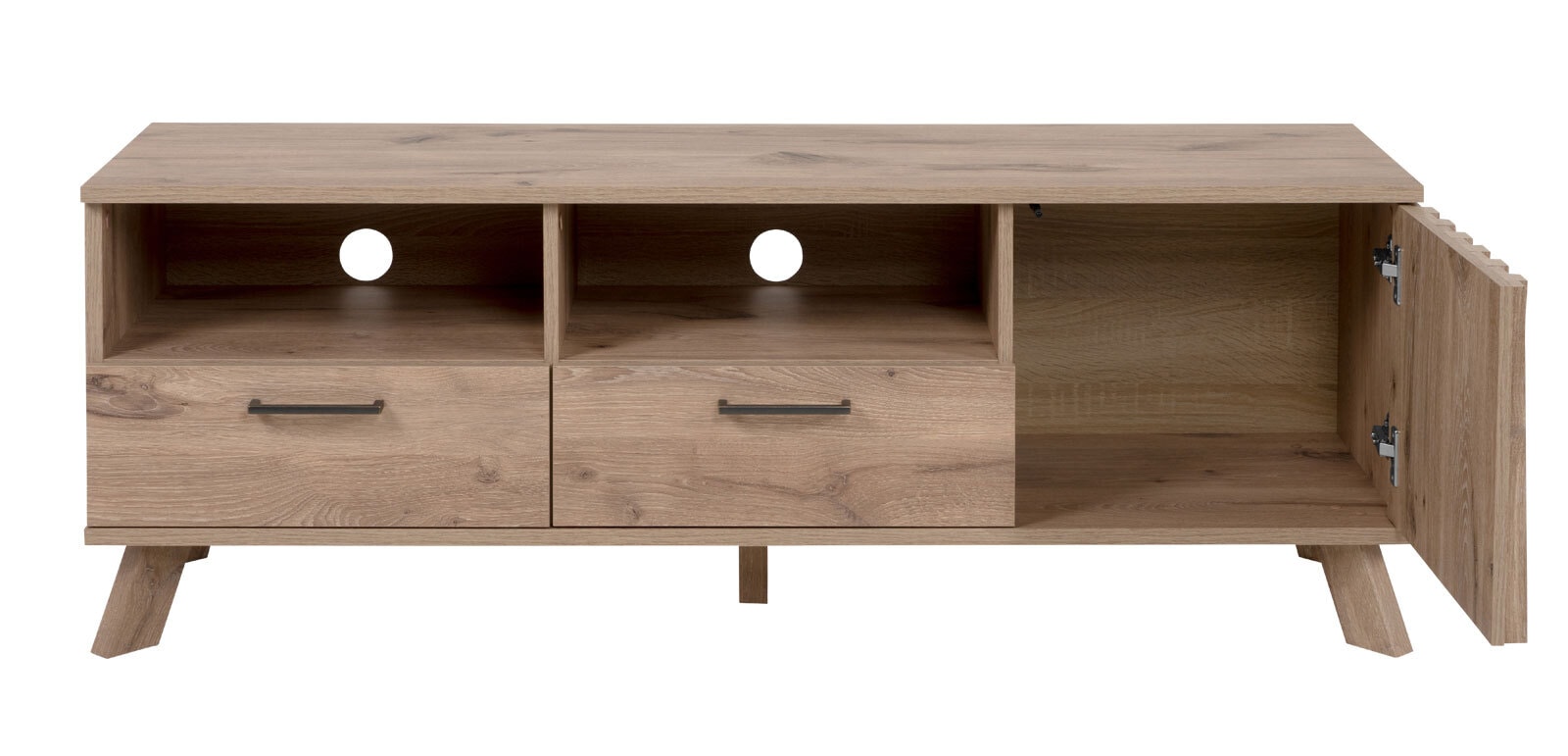 Lowboard WELLINGTON 140 x 50 cm Schwedeneiche