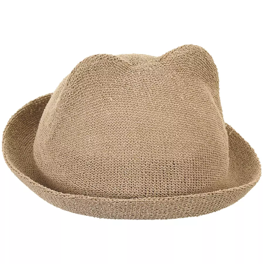 Sterntaler Strohhut Bär beige