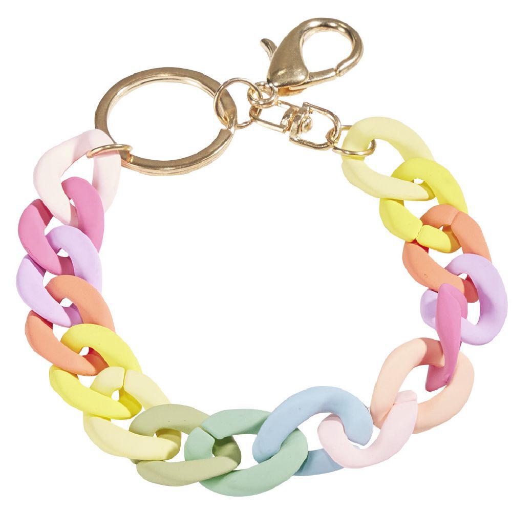 Porte clé à maillon plastique L10cm