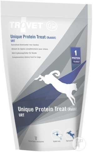 Trovet Unique Protein Treat URT Rabbit Chien 125g