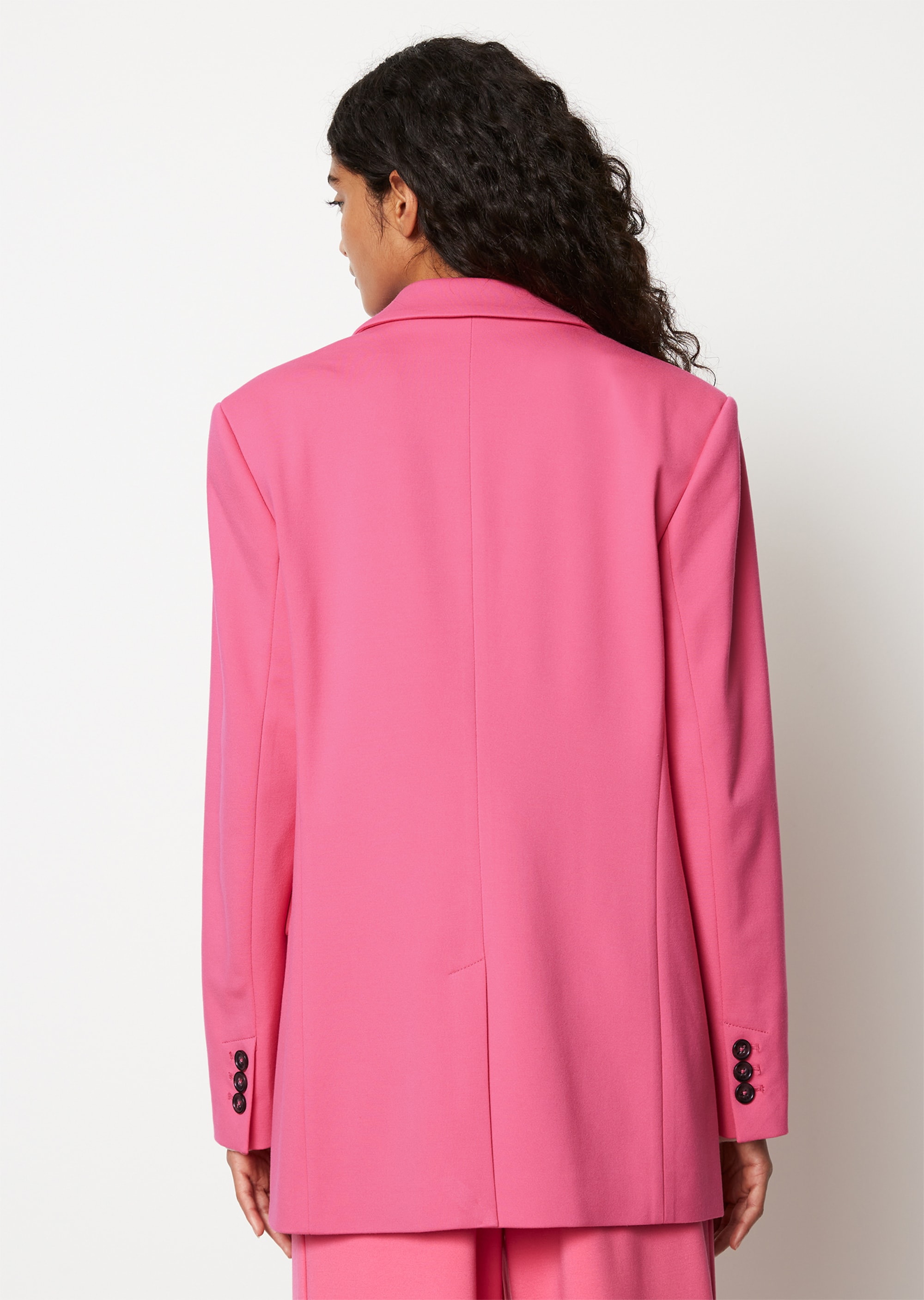 Jersey-Blazer straightaus Interlock-Qualität
