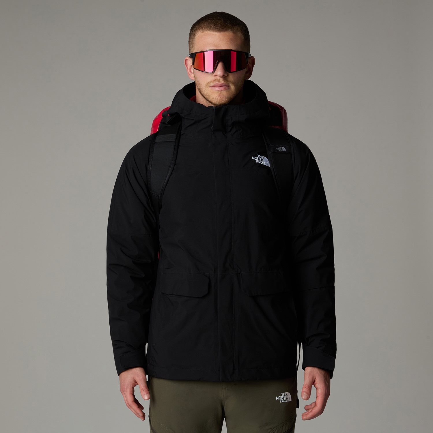 The North Face Base Camp Duffel L tnf red/tnf black