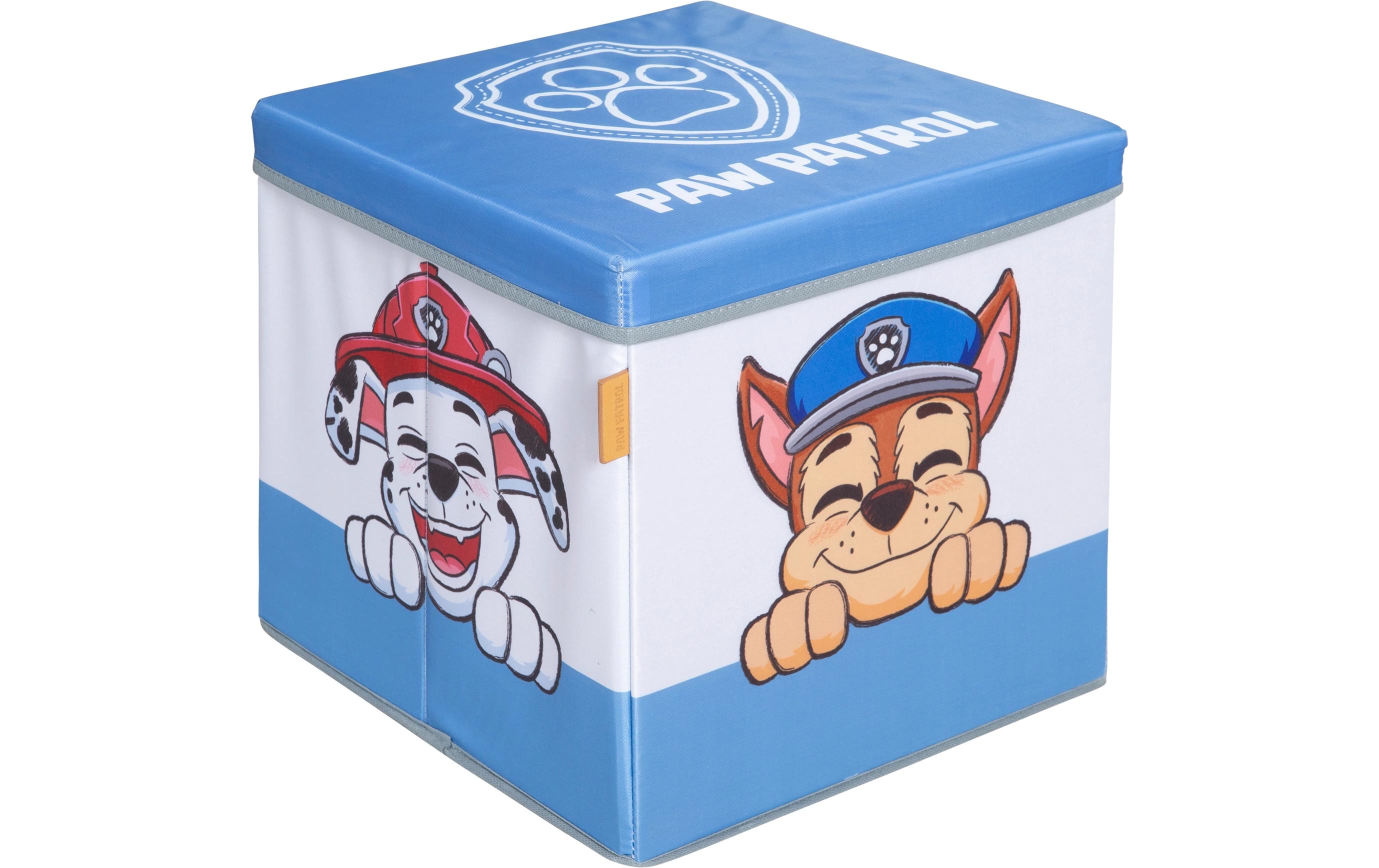 Spielzeugbox Paw PatrolFaltbare Sitz-und Aufbewahrungsbox