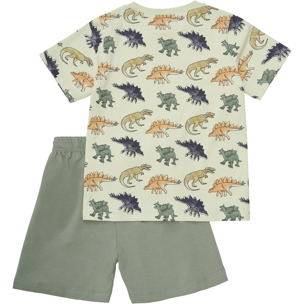 Køb Minymo Sea Spray T-Shirt + Shorts Sæt AOP