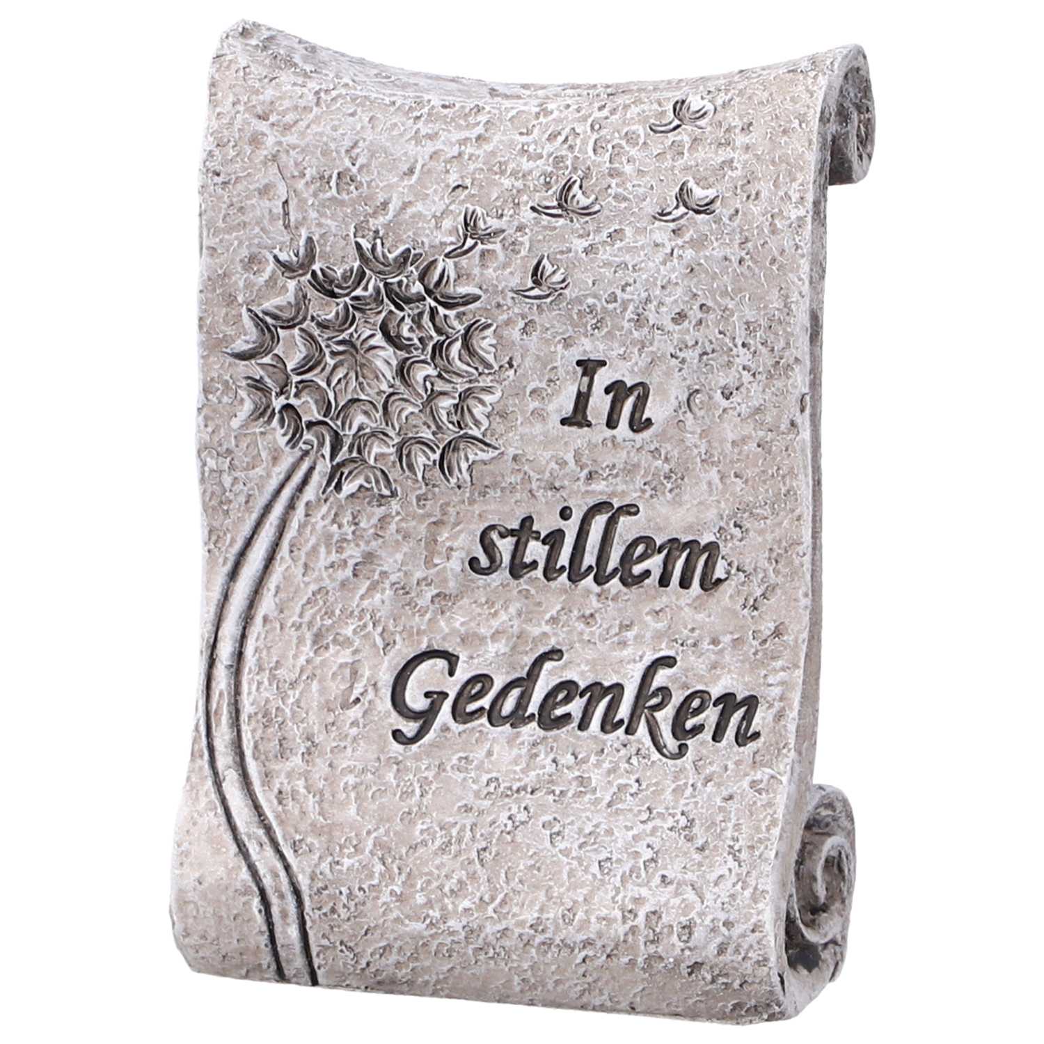 Grabdekoration Schriftrolle 2f.s