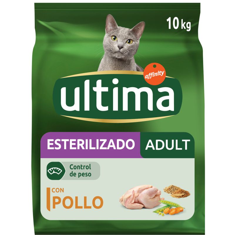 Ultima Chats stérilisés, poulet & orge à prix discount sur bitiba.fr