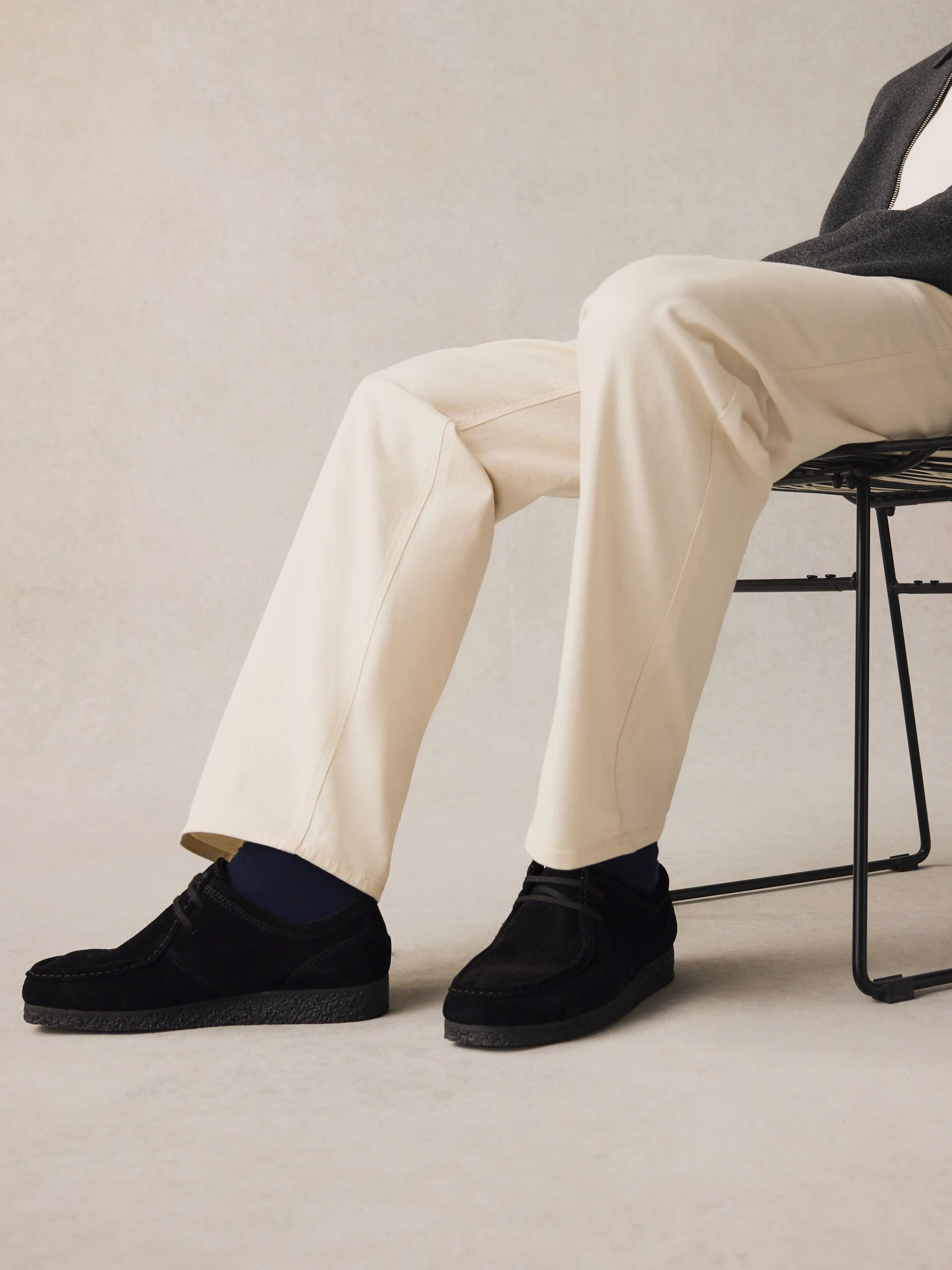 Zwart - Suède schortschoenen