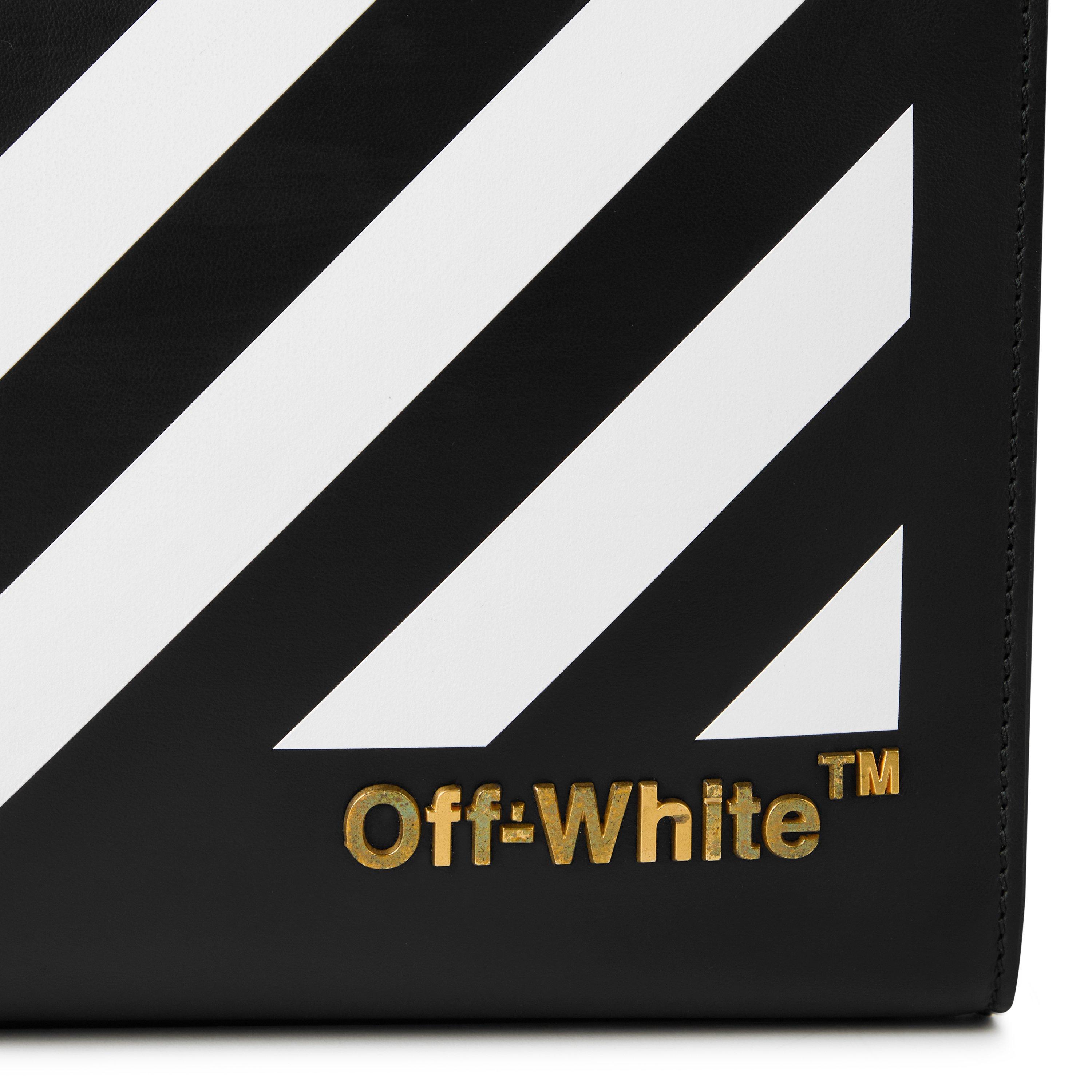 Off White Diag Hybrid Shopper Tote