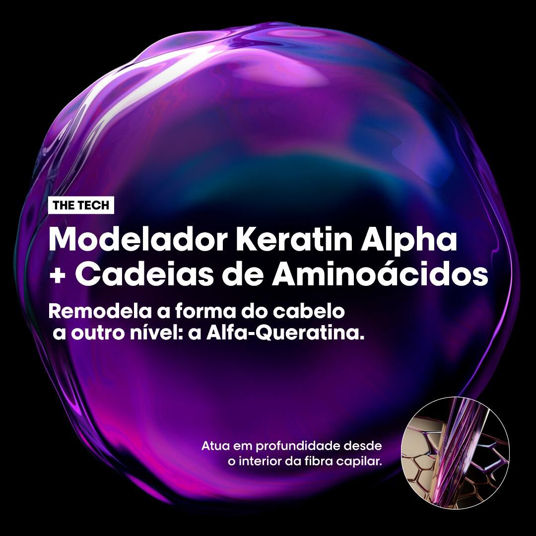SERIE EXPERT Keratin Alpha Smooth Shampoo - Recarga - 500ml