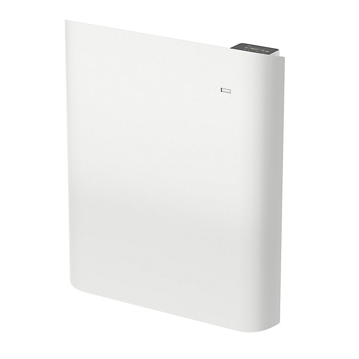Radiateur connecté électrique à inertie sèche GoodHome Florya blanc 1000W horizontal