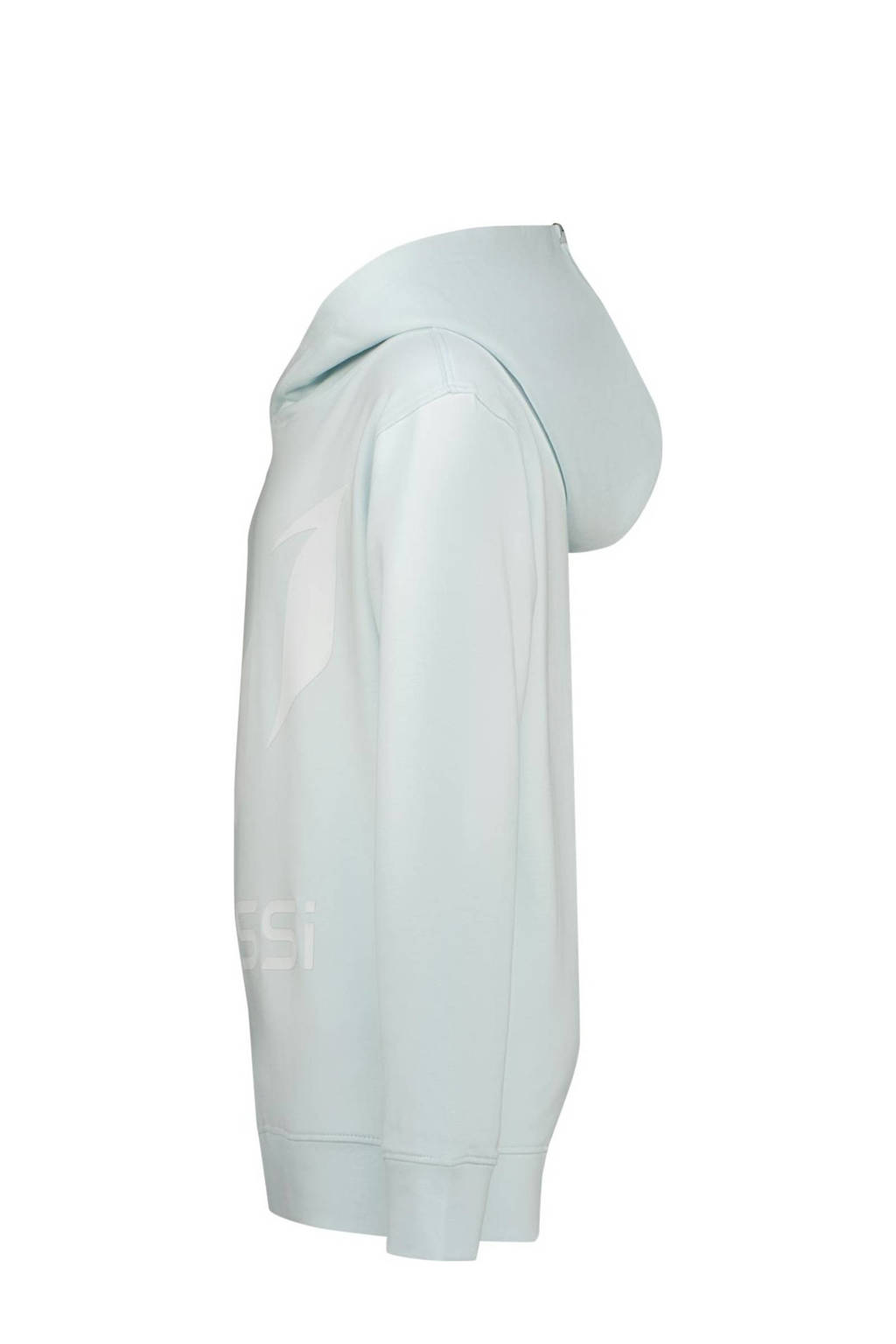 Vingino hoodie met logo lichtblauw
