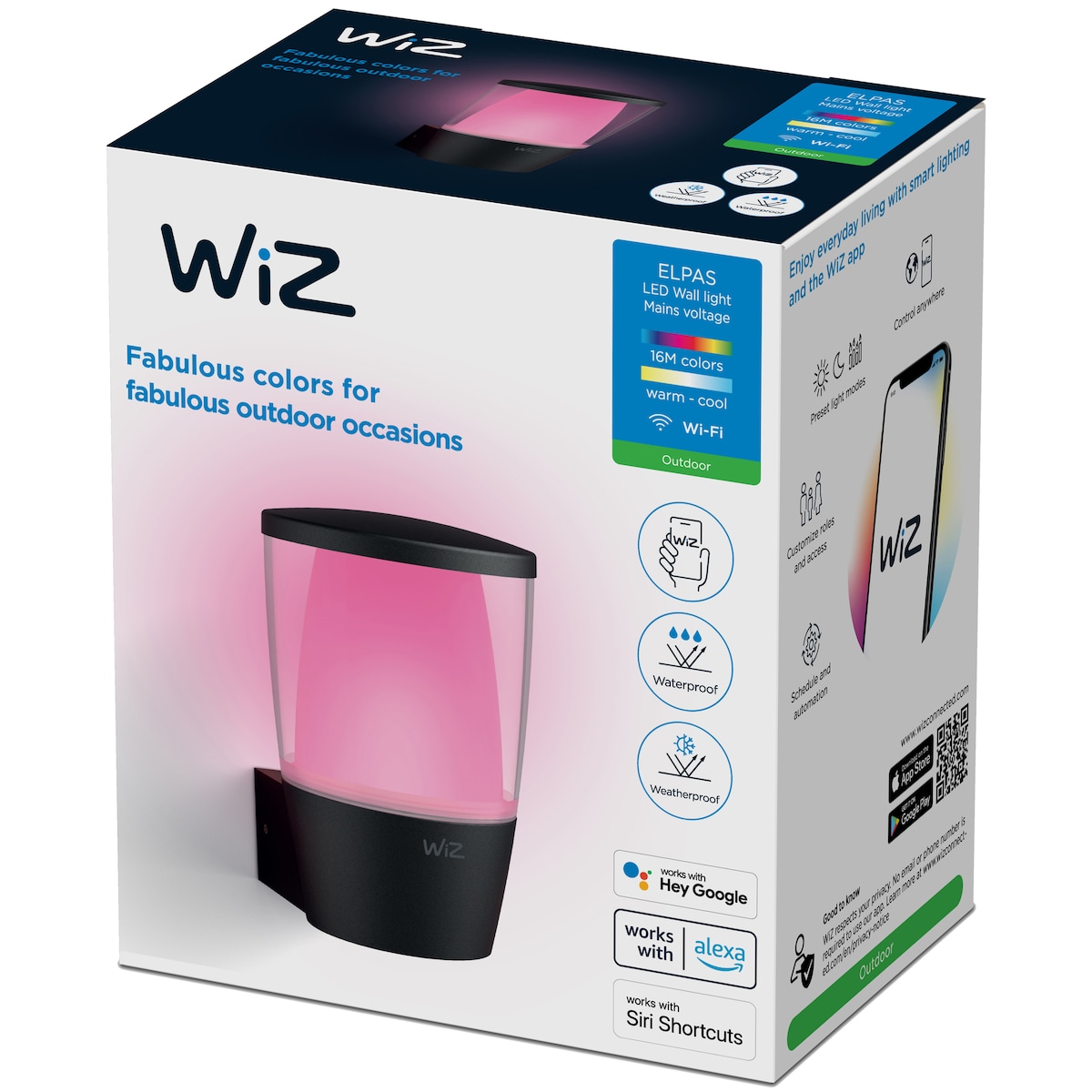 WiZ Connected startsett 8,5W IP44