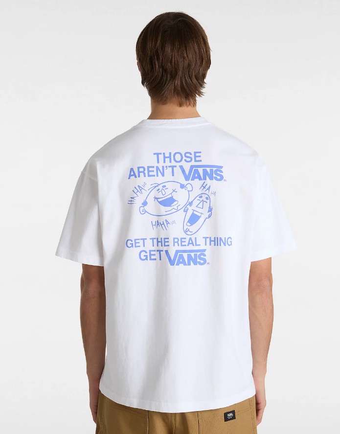 Vans Chuckling Duo Loose SS Tee White