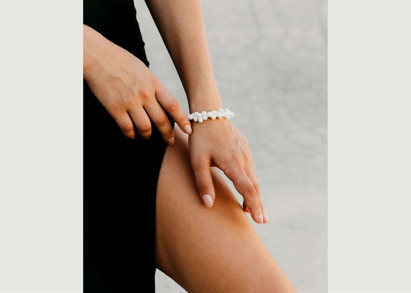 Bracelet en perles Rita Gisel B.