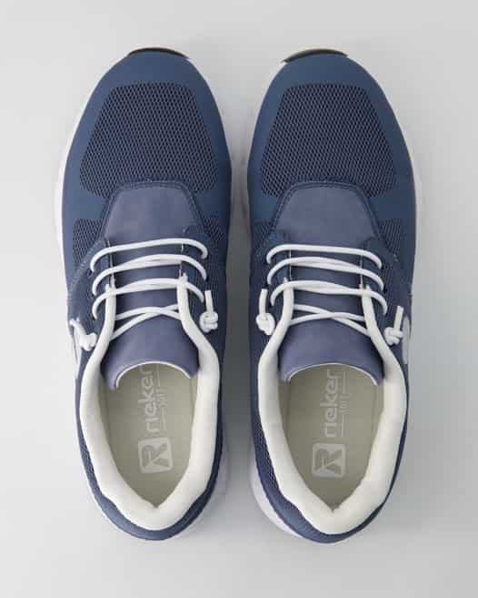 Rieker Foilmatt Sneaker in Blau