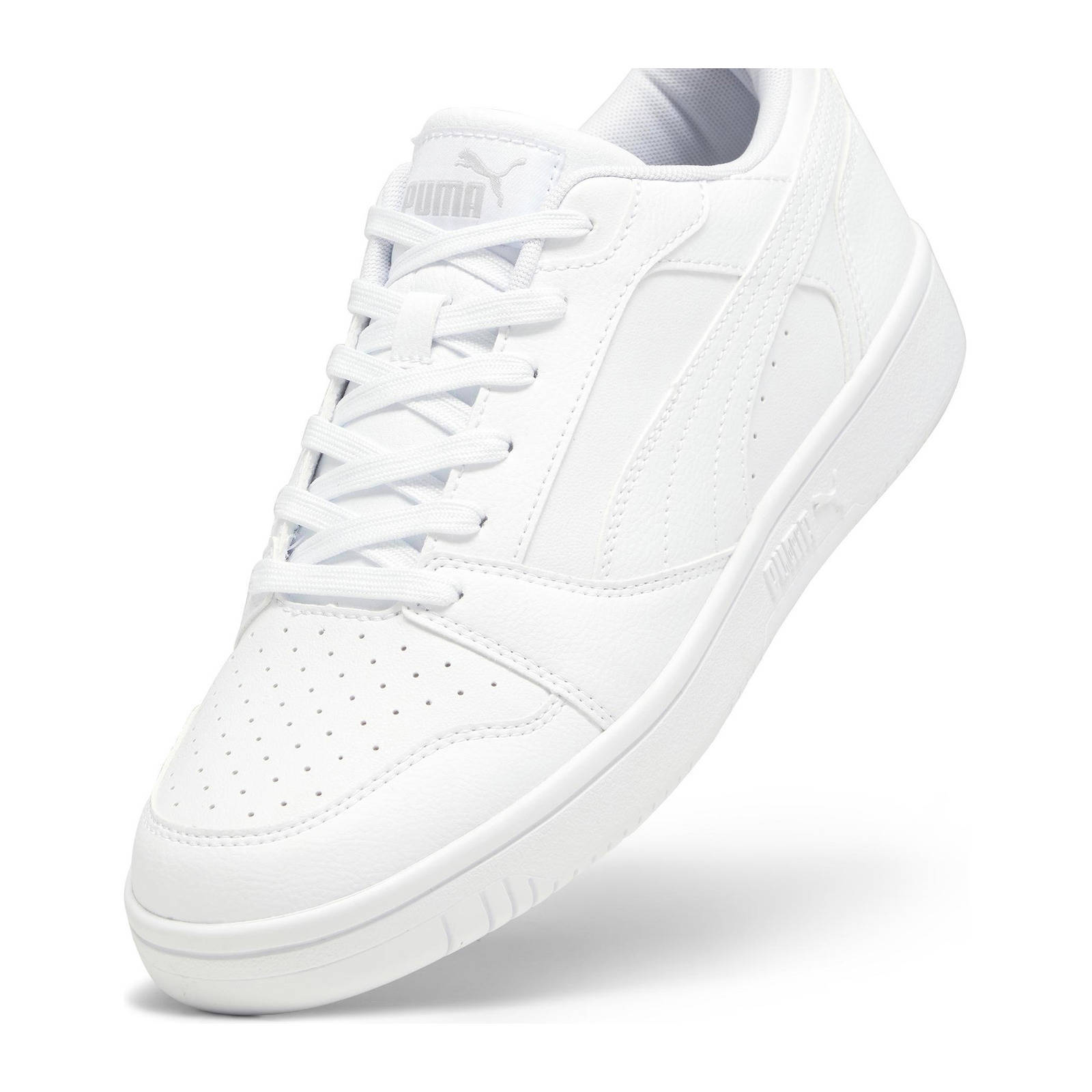 Puma Rebound v6 Low V6 Low sneakers wit/lichtgrijs