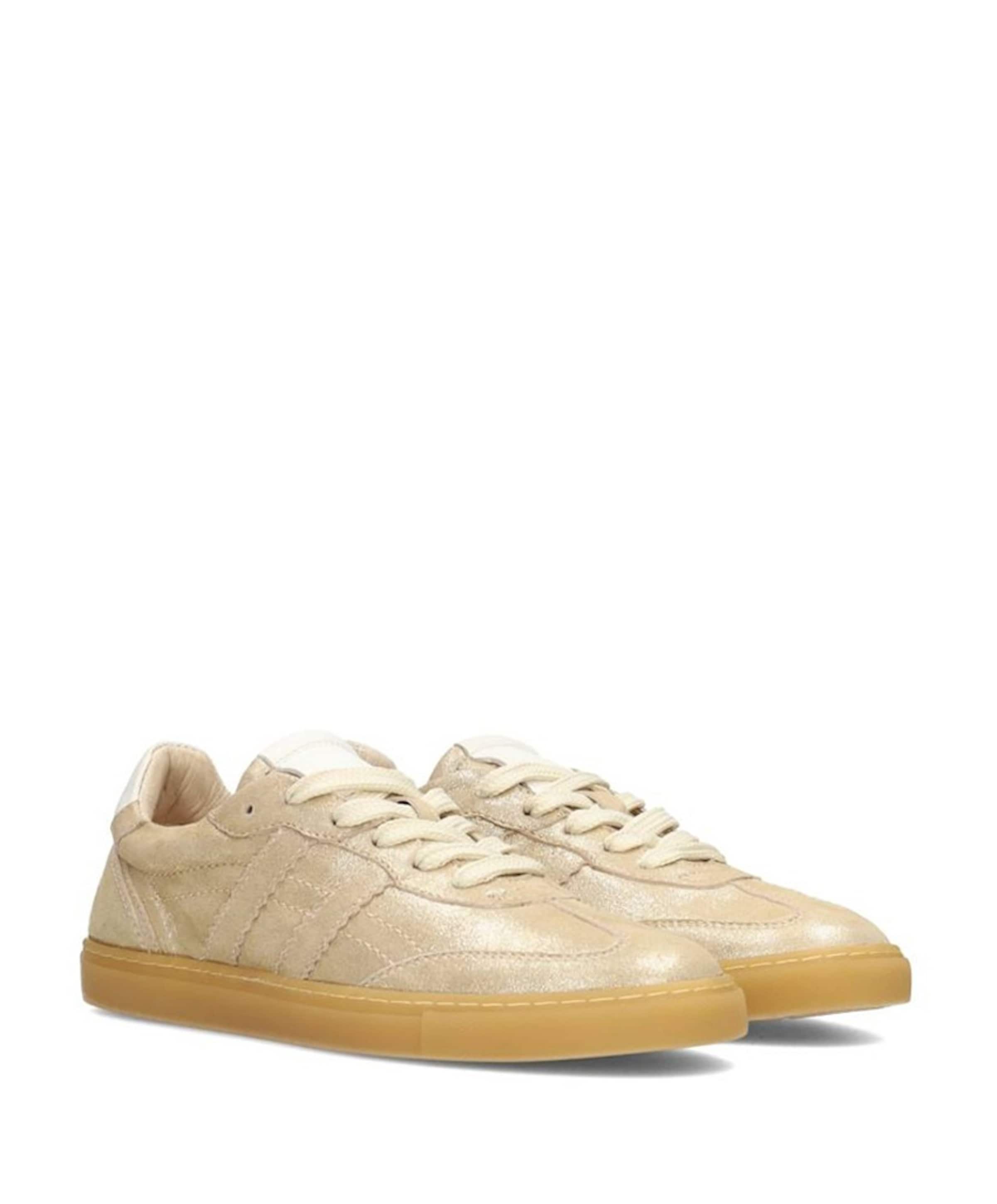 Poelman Silk dames sneakers goud