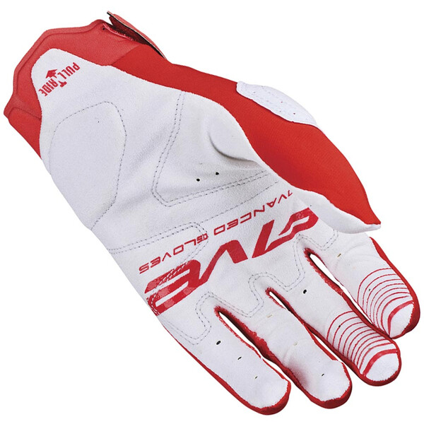Five - Gants MXF1 Evo Rouge / Blanc