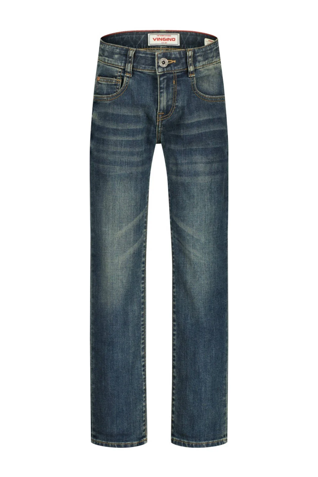 Vingino loose fit jeans dark blue denim