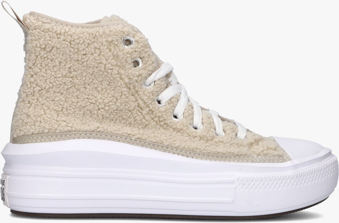 CONVERSE beige converse hoge sneaker chuck taylor all star platform