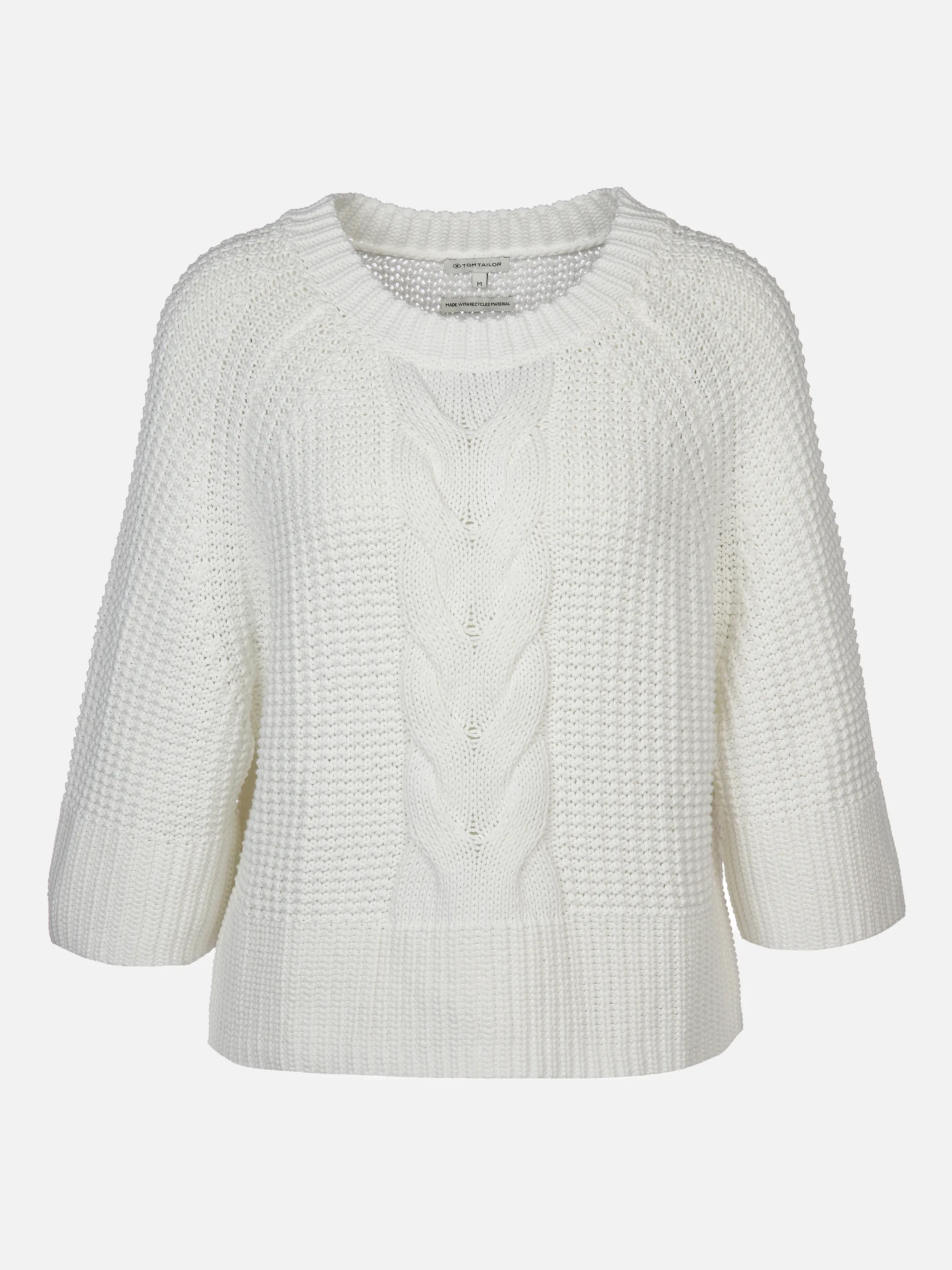 Damen Strickpullover mit 3/4 Arm