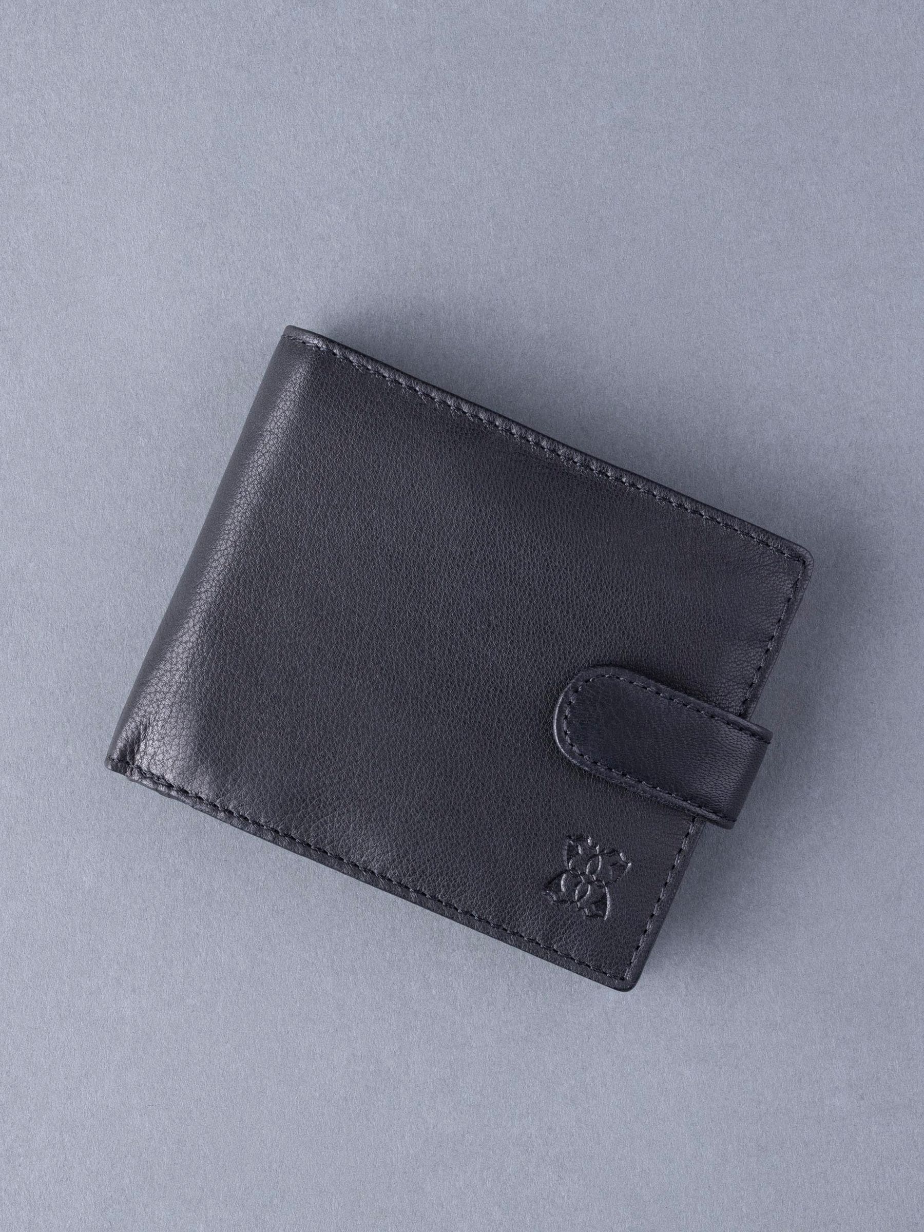 Zwart - Lakeland Leather - Burneside - Portemonnee