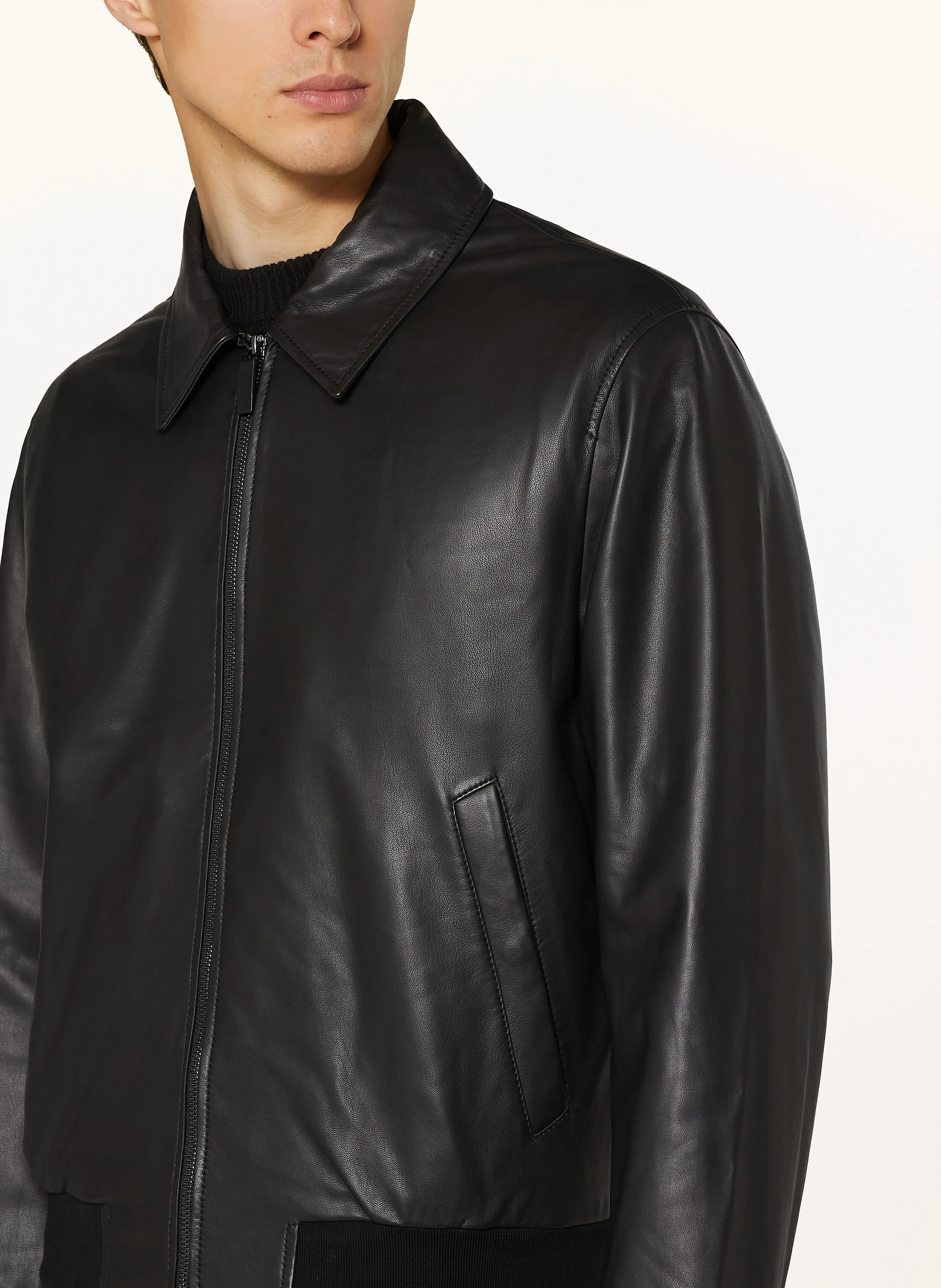 EMPORIO ARMANI Lederblouson