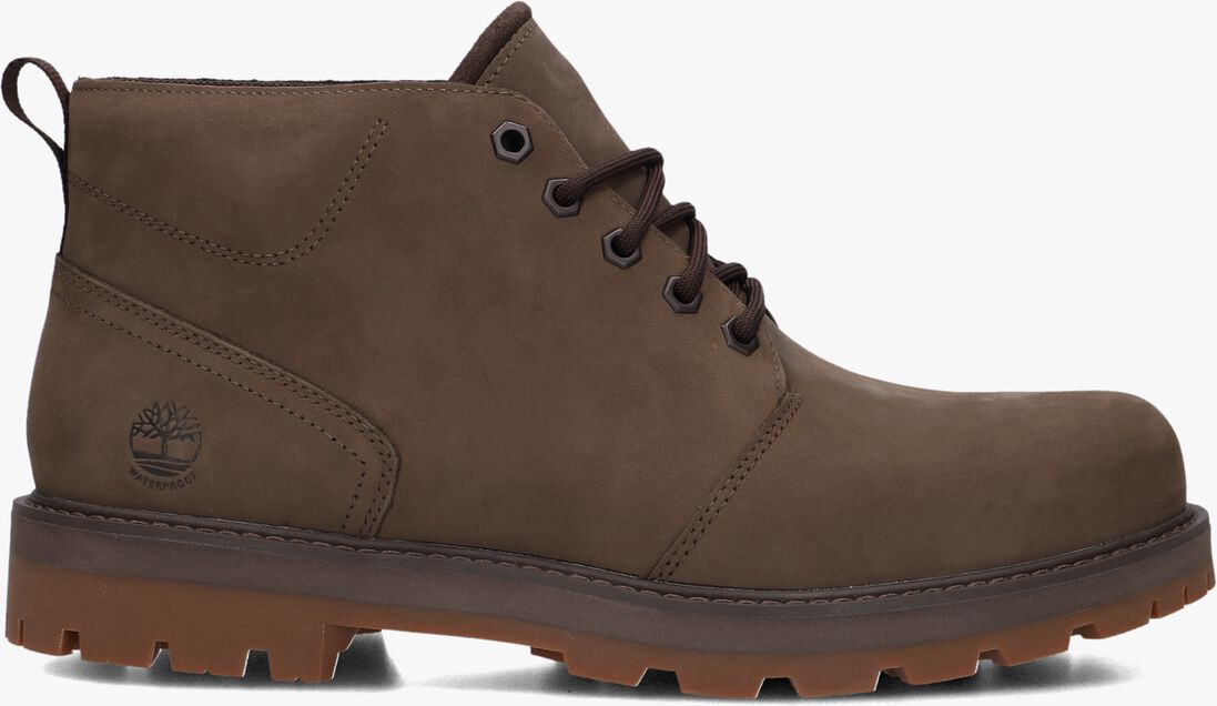 bruine timberland veterboots britton road mid lace up chukka