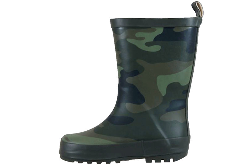 ZIGZAG GEMUS KIDS RUBBER BOOT ARMY GREEN