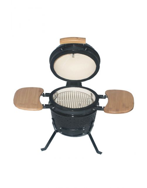 Kamado Keramische Bbq 12 Inch - Barbecue - 82x45x47 cm Zwart