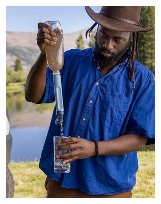 Paille Filtrante LifeStraw Personnal Peak Series Bleu