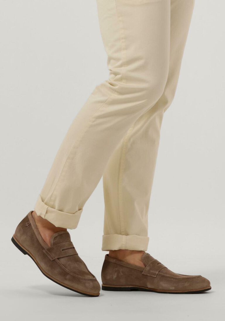FLORIS VAN BOMMEL beige floris van bommel loafers sfm-40017