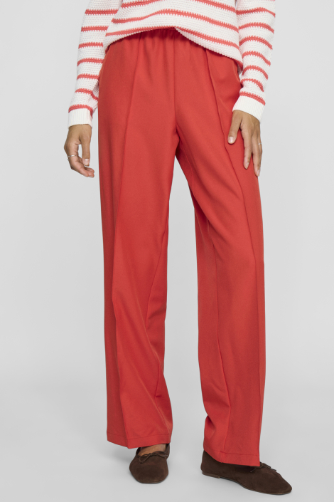 Vila oranje dames broek