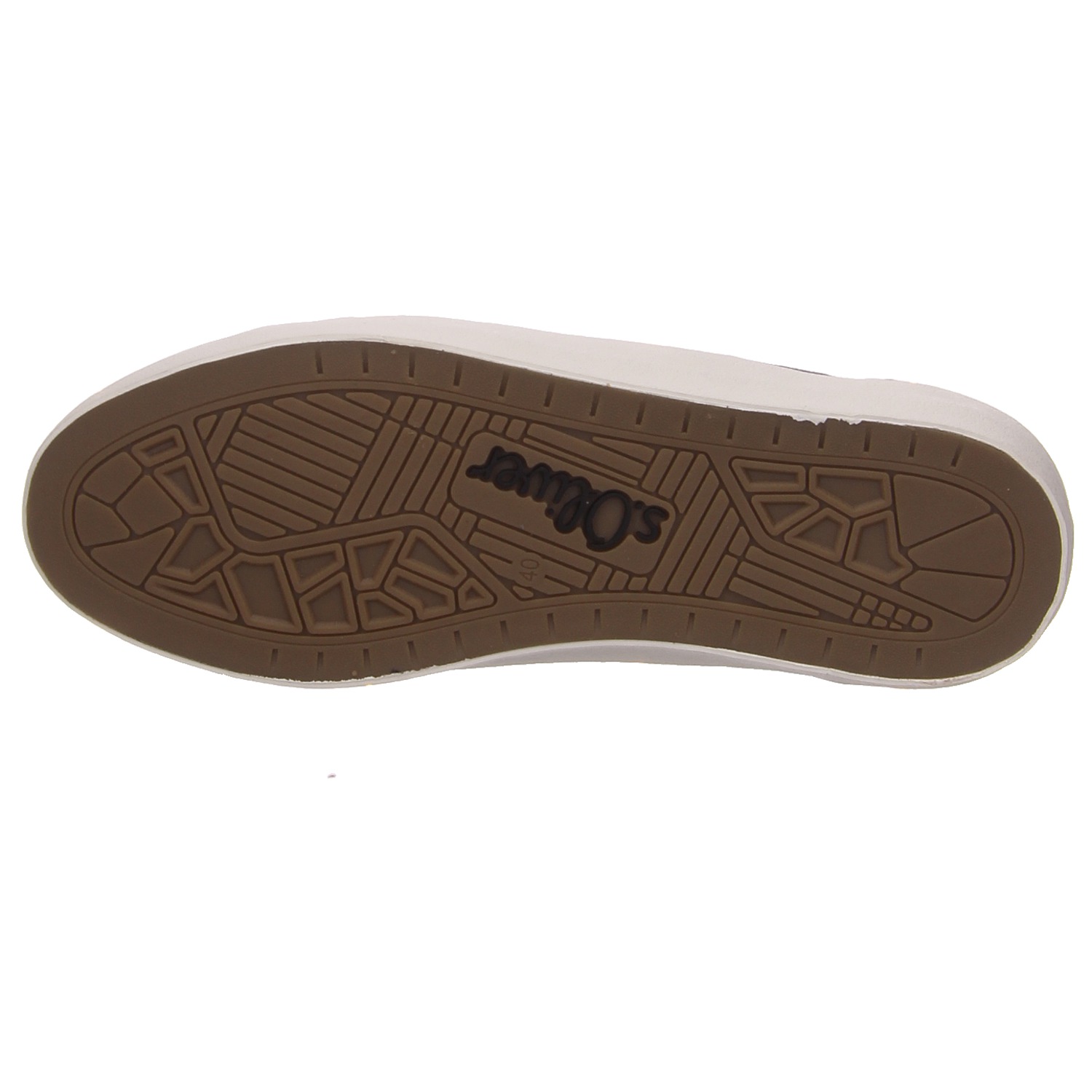 s,Oliver Slipper schwarz schwarz