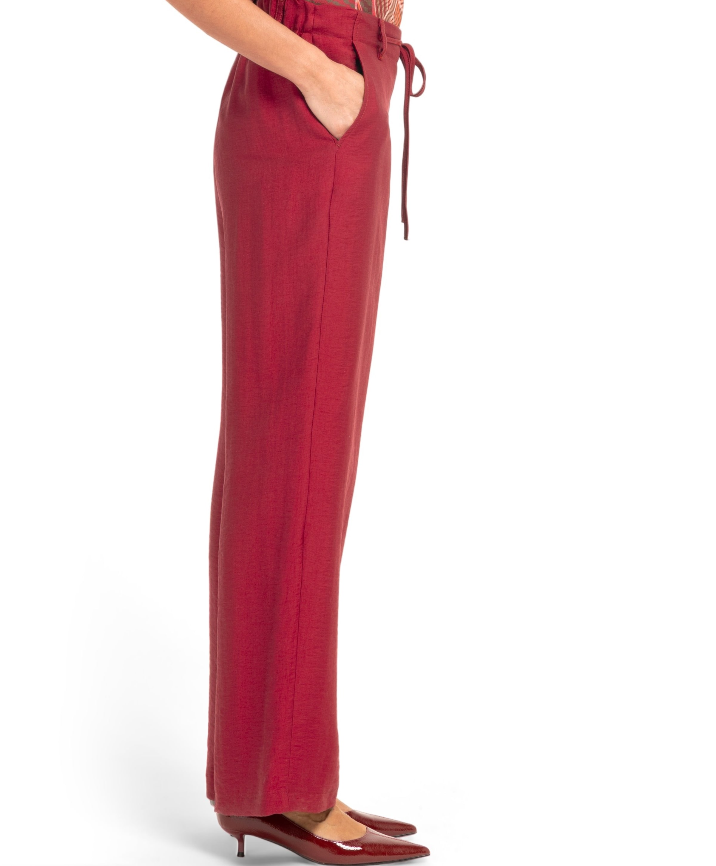 Bianca PARIGI dames pantalon rood