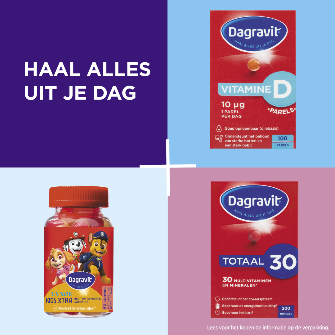Dagravit Vitamine D pearls 400IU (100 stuks)