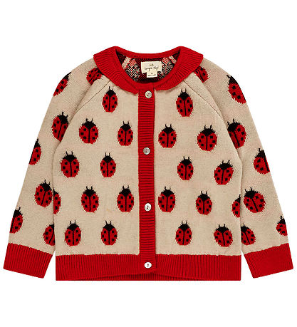 Konges Sløjd Cardigan - Uld - Belou - Ladybug